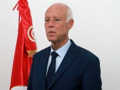 قیس سعید وارد تهران شد