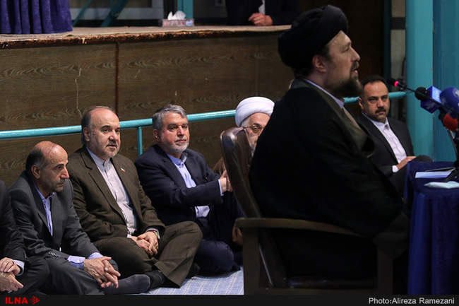 دیدار جامعه بزرگ ورزش و جوانان کشور با سیدحسن خمینی