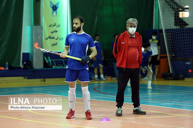 دومین اردوی آماده سازی تیم ملی هاکی داخل سالن آقایان