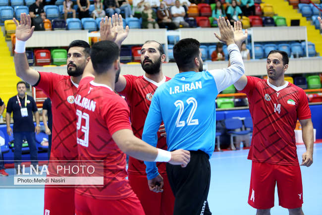 دیدار تیم‌های ملی هندبال  ایران و ترکیه