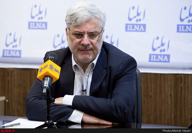 بازدید سید تقی نوربخش مدیر عامل سازمان تامین اجتماعی از خبرگزار کار ایران