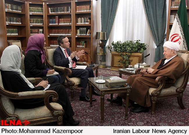 مصاحبه آیت الله هاشمی رفسنجانی با فاینشنال تایمز