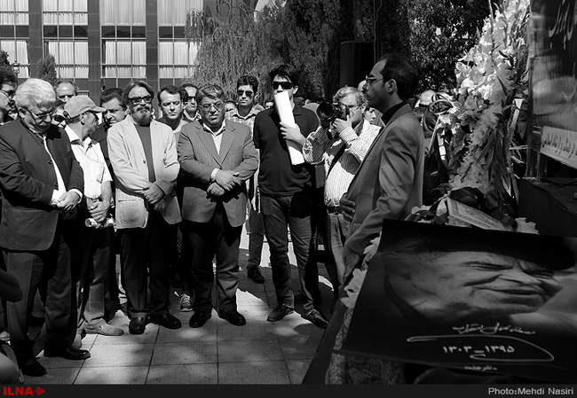 مراسم تشییع پیکر زنده یاد مصطفی کمال پورتراب