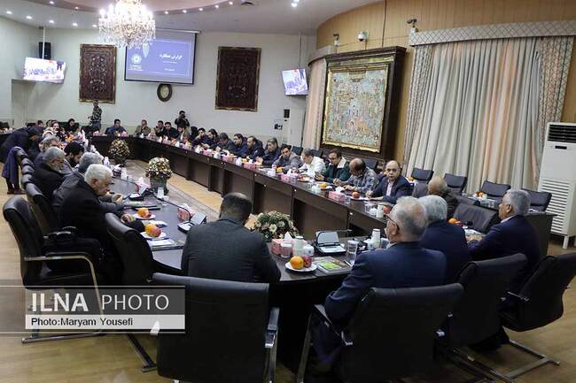 نشست خبری هیئت رئیسه اتاق تبریز