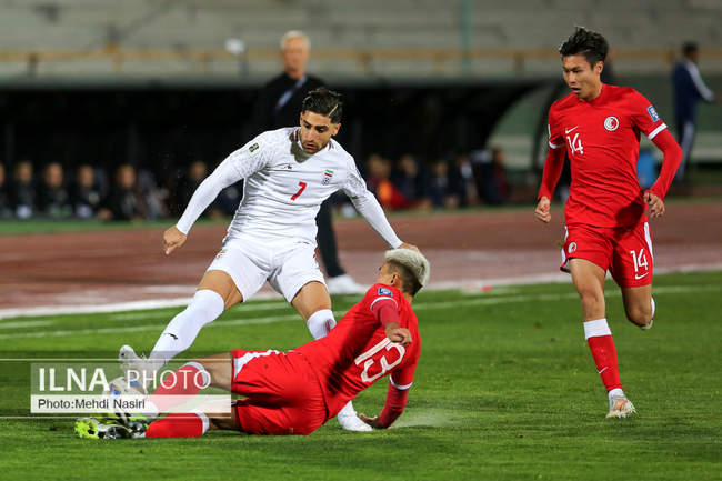 دیدار تیمهای ملی ایران و هنگ کنگ