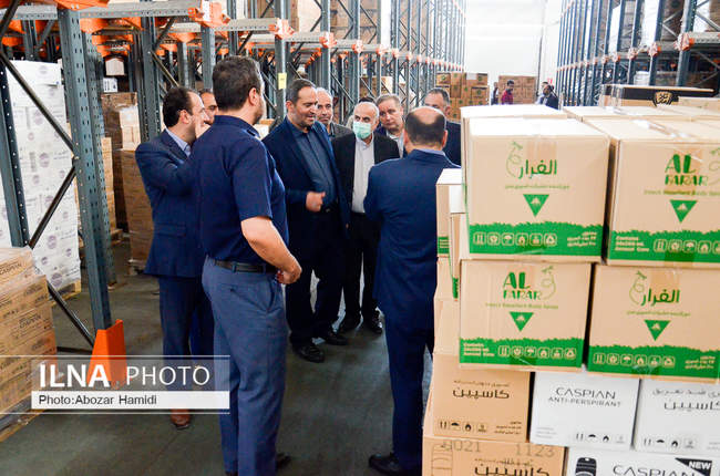 بازدید اله بداشتی رئیس بسیج جامعه کارگری و کارخانجات کشور به گیلان