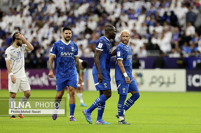 دیدار تیم‌های فوتبال استقلال ایران و الهلال عربستان 