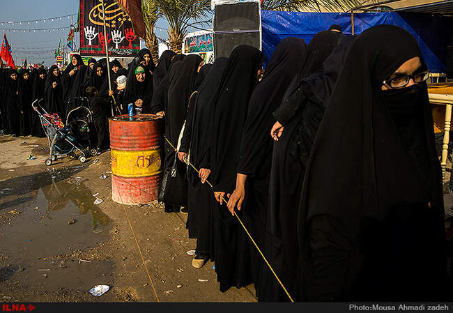با عا شقان حسینی از نجف تا کربلا