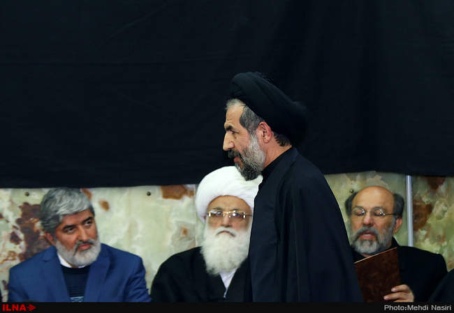 مراسم ختم آیت‌الله موسوی اردبیلی