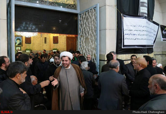 مراسم بزرگداشت مرحوم غضنفر رکن آبادی در مسجداعظم قم