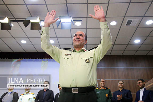 تودیع و معارفه فرمانده انتظامی کردستان