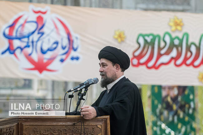 وزیر خارجه در حرم امام