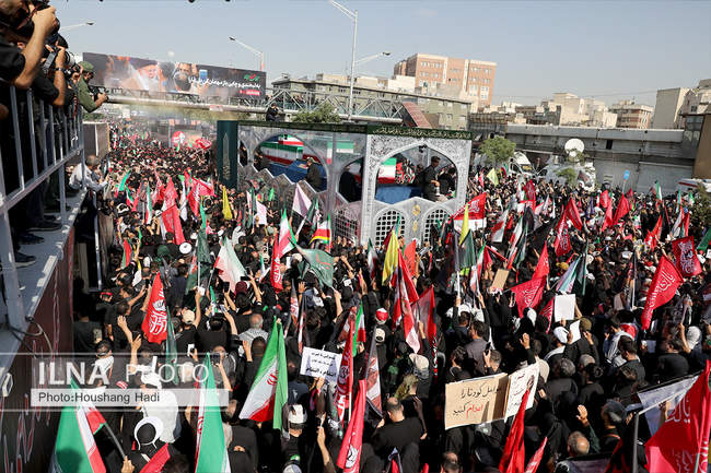 مراسم تشییع پیکر مطهر رهبر شهید انقلاب / 4 