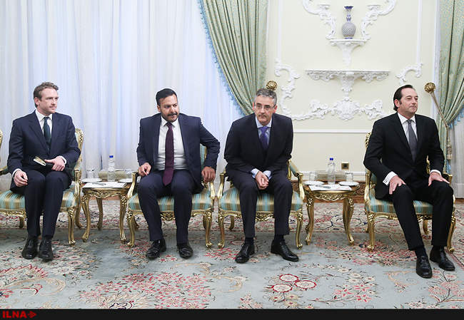 تقدیم استوارنامه سفیران 6 کشور به رئیس جمهوری