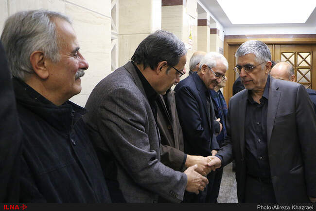 مراسم ترحیم علی‌اکبر معین‌فر 