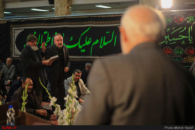 مراسم ختم فرزند احمد توکلی