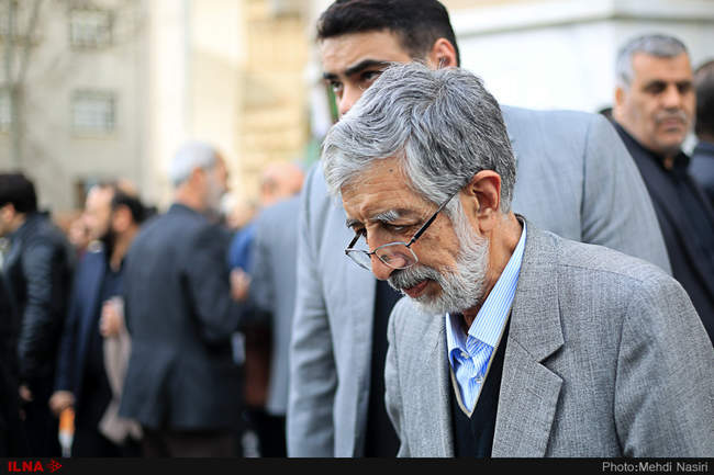 مراسم ختم فرزند احمد توکلی