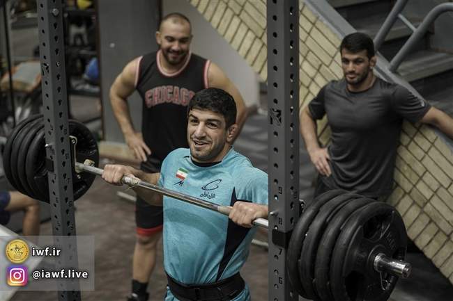 تمرین تیم ملی کشتی آزاد بزرگسالان (گزارش تصویری)