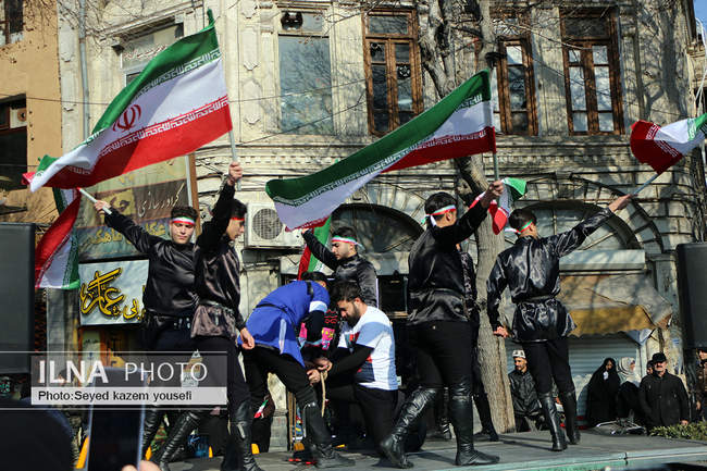 راهپیمایی یوم الله ۲۲ بهمن در تبریز