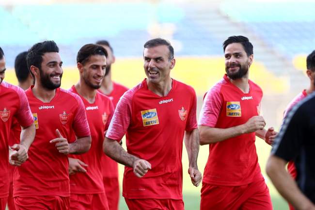 گزارش تصویری از تمرینات پرسپولیس