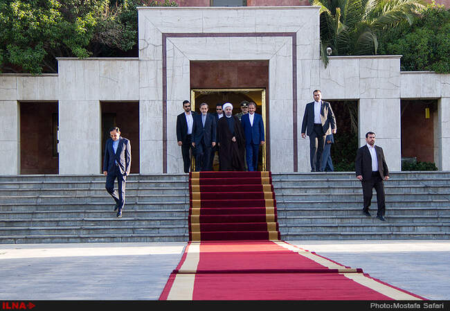 بدرقه رسمی رئیس جمهور در سفر به کشور ونزوئلا