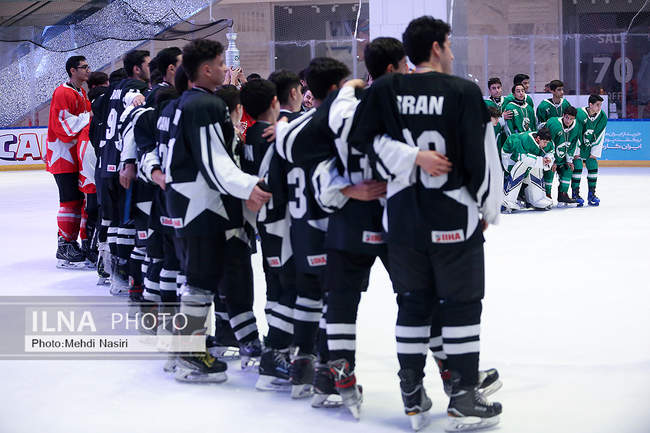 فینال دومین دوره لیگ هاکی روی یخ پسران زیر ۲۰ سال