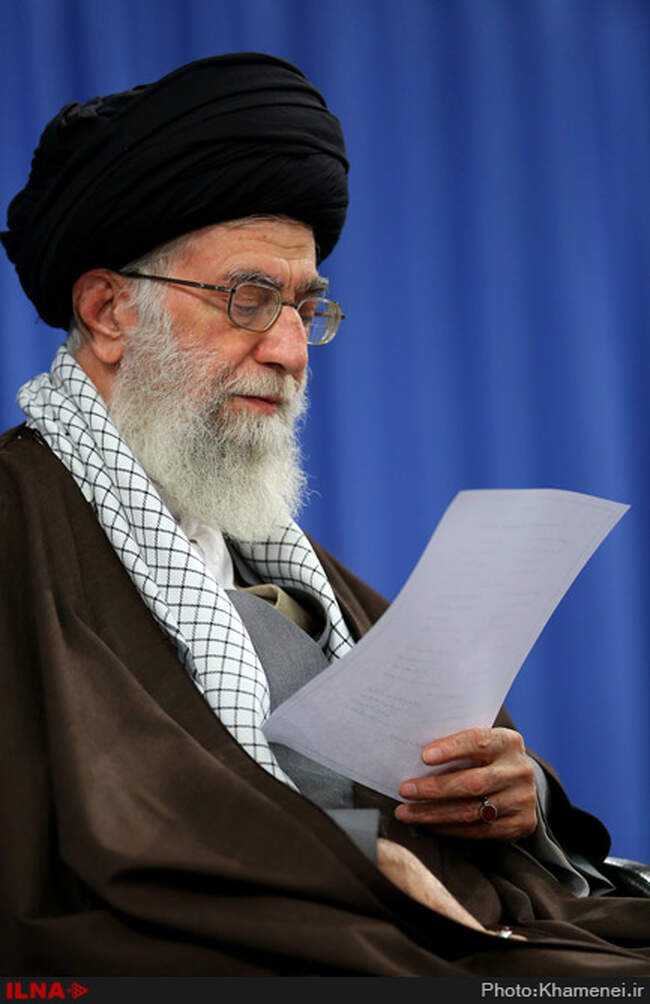 دیدار اعضای انجمن‌های اسلامی دانش‌آموزان با رهبر انقلاب 
