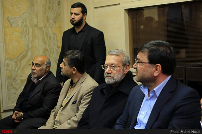 مراسم ختم فرزند احمد توکلی