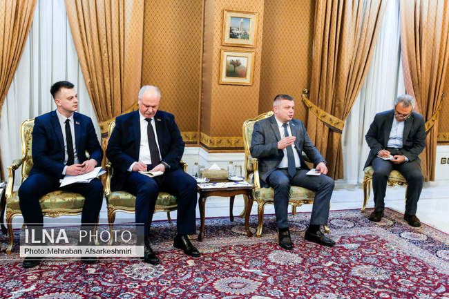 دیدار وزیر صنایع بلاروس با معاون اول رئیس جمهور
