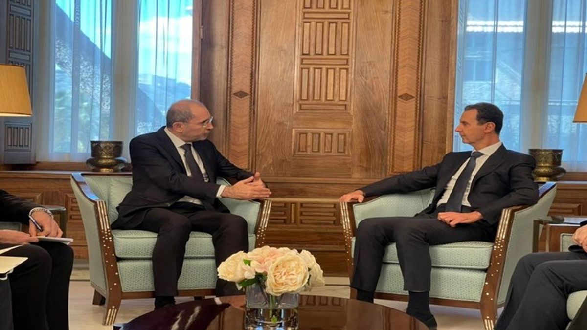 دیدار وزیر خارجه اردن با بشار اسد