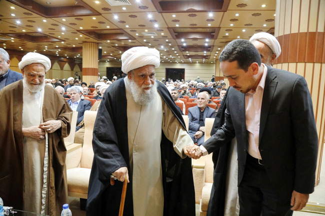 مراسم هفتمین سالگرد ارتحال آیت الله هاشمی رفسنجانی در قم 