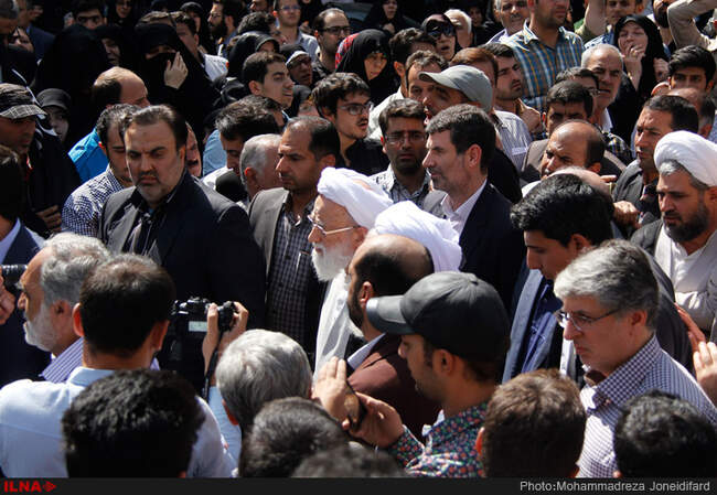 مراسم تشییع پیکر جان‌ باختگان فاجعه منا در تهران/3