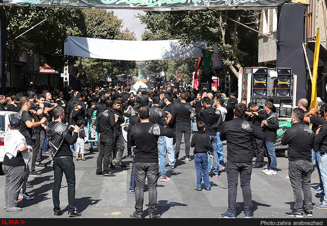 عاشورای حسینی در جنوب تهران