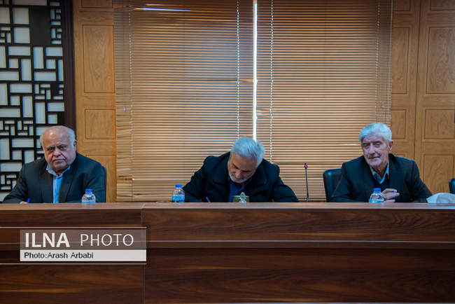 مراسم تقدیر از وزیر تعاون، کار و رفاه اجتماعی و مدیر عامل سازمان تامی