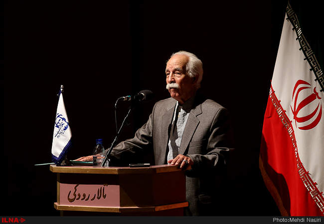 نکوداشت شهرام ناظری در آیین روز ملی فردوسی