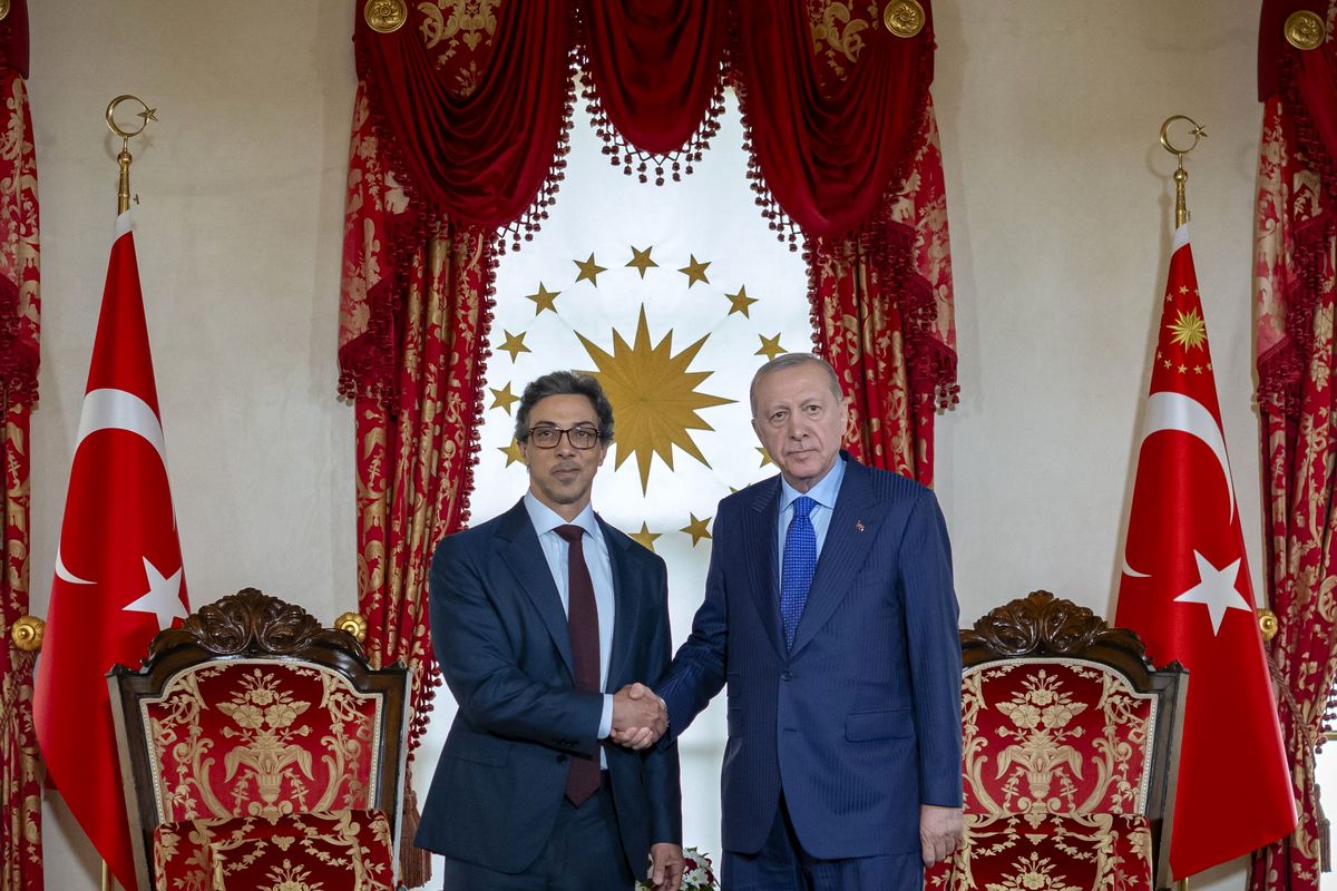 اردوغان با معاون وزیرخارجه امارات دیدار کرد
