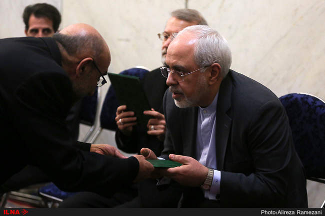 مراسم ترحیم جانباختگان سانحه کشتی سانچی