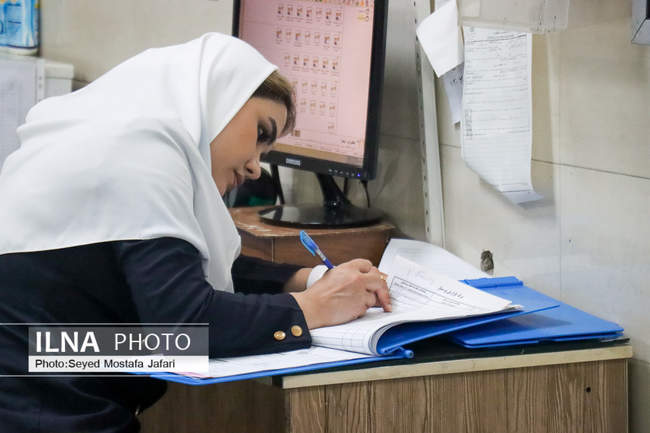 مصدومان آخرین چهارشنبه سال در بیمارستان شهید رجایی قزوین