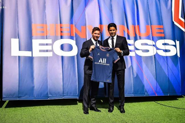 گزارش تصویری نشست خبری و مراسم معارفه مسی در پاری سن ژرمن