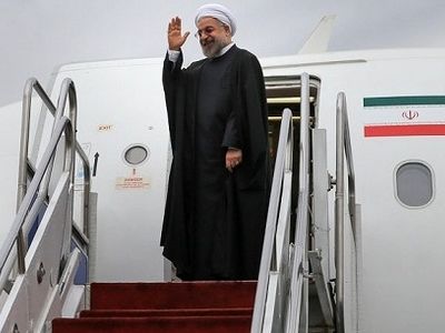 روحانی مازندران را به مقصد تهران ترک کرد