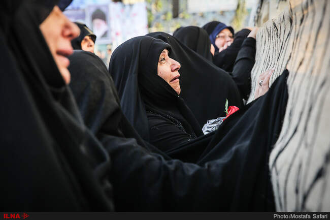 مراسم تشییع پیکر شهید حججی-2