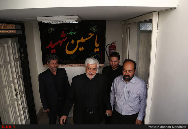 گزارش تصویری حضور محمدرضا عارف در خبرگزاری کار ایران