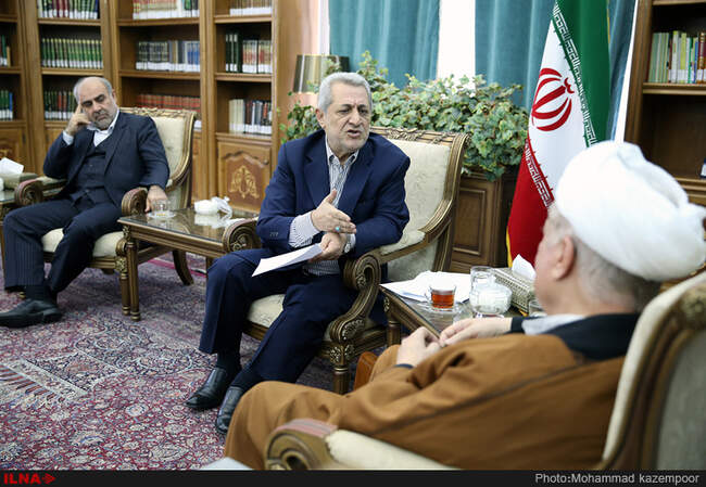 دیدار استاندار همدان با آیت الله هاشمی رفسنجانی