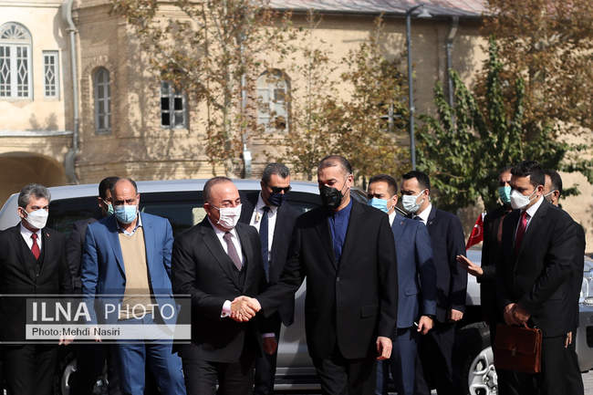 دیدار وزرای امورخارجه ایران و ترکیه