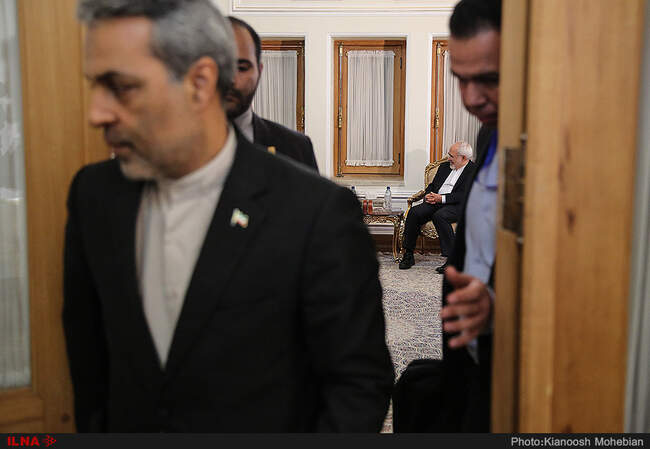 دیدار های امروز محمد جواد ظریف