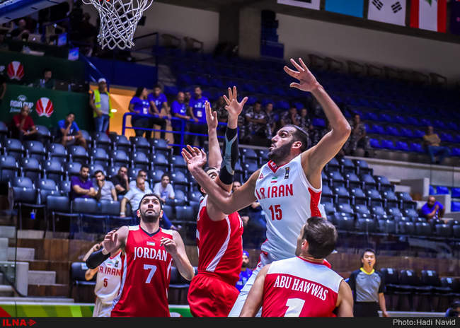 رقابتهای بسکتبال جام آسیا ۲۰۱۷ / ایران - اردن