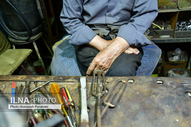 مشاغل قدیمی تهران۲- جدال دست و آتش و لحیم