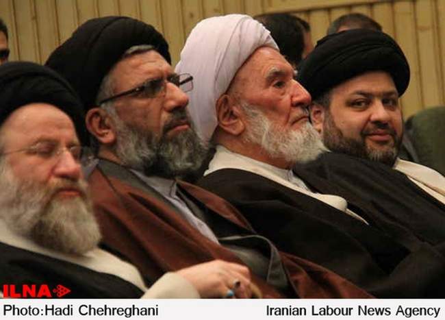 رونمایی از کتاب حضرت آیت الله العظمی موسوی اردبیلی