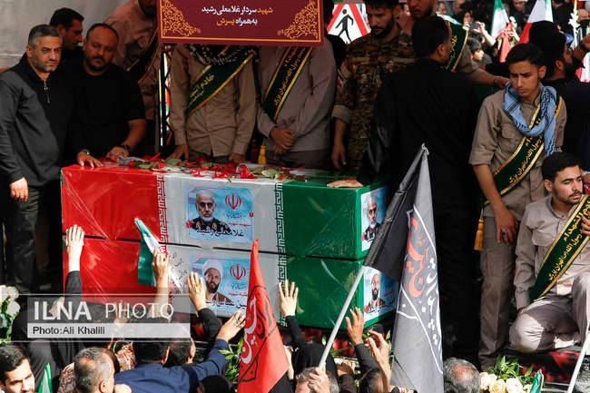 مراسم تشییع شهدای اقتدار - تهران / 1