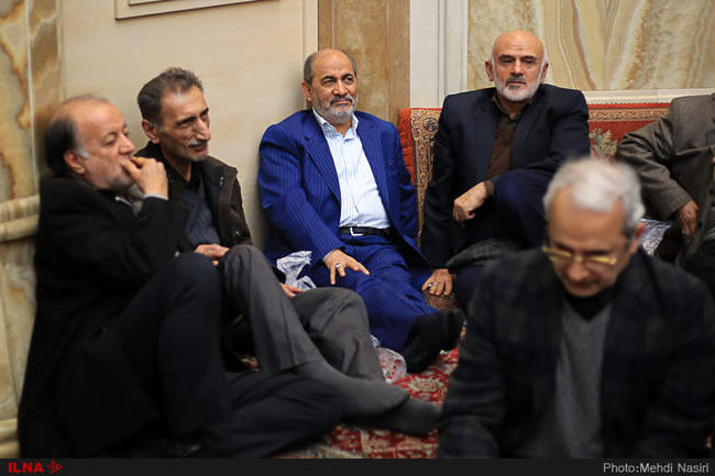 مراسم ختم فرزند احمد توکلی